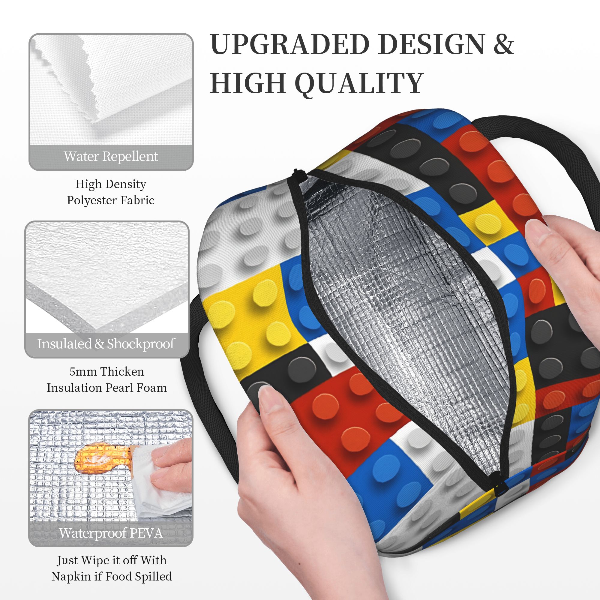 Mondrian Building Blocks Insul – обзор и цена Food Storage Building