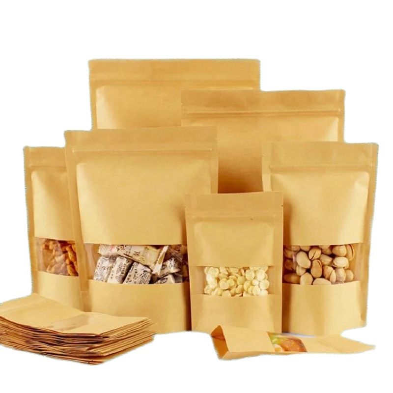 Kraft Paper Bag Kraft Paper Zi – обзор и цена Food Storage Building